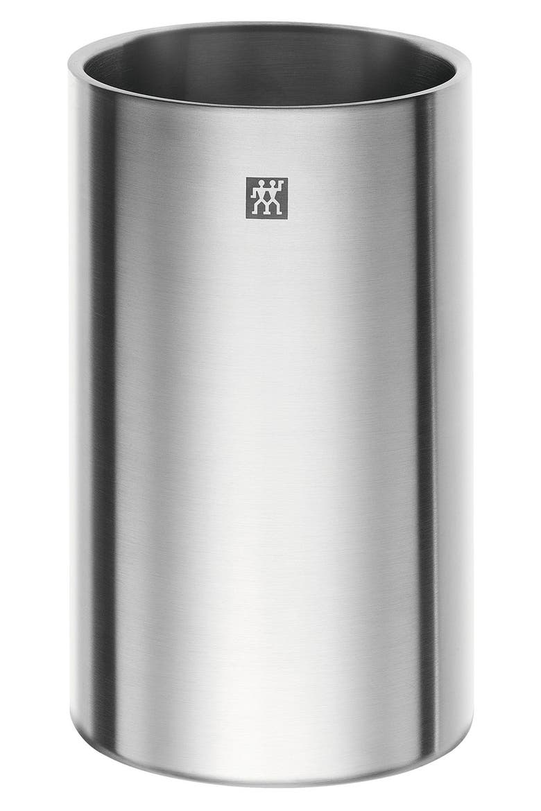 Sommelier Stainless Steel Wine Cooler, Main, color, STAINLESS STEEL