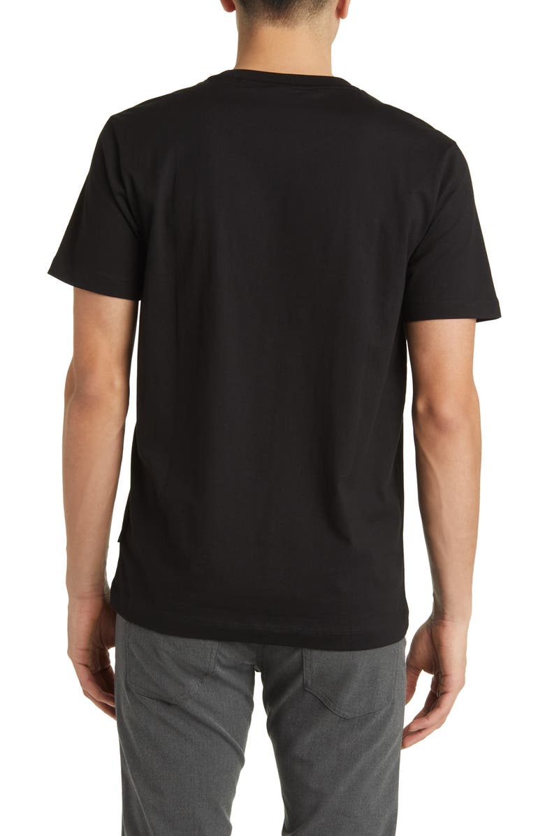 BOSS Tiburt Logo Graphic T-Shirt, Alternate, color, Black