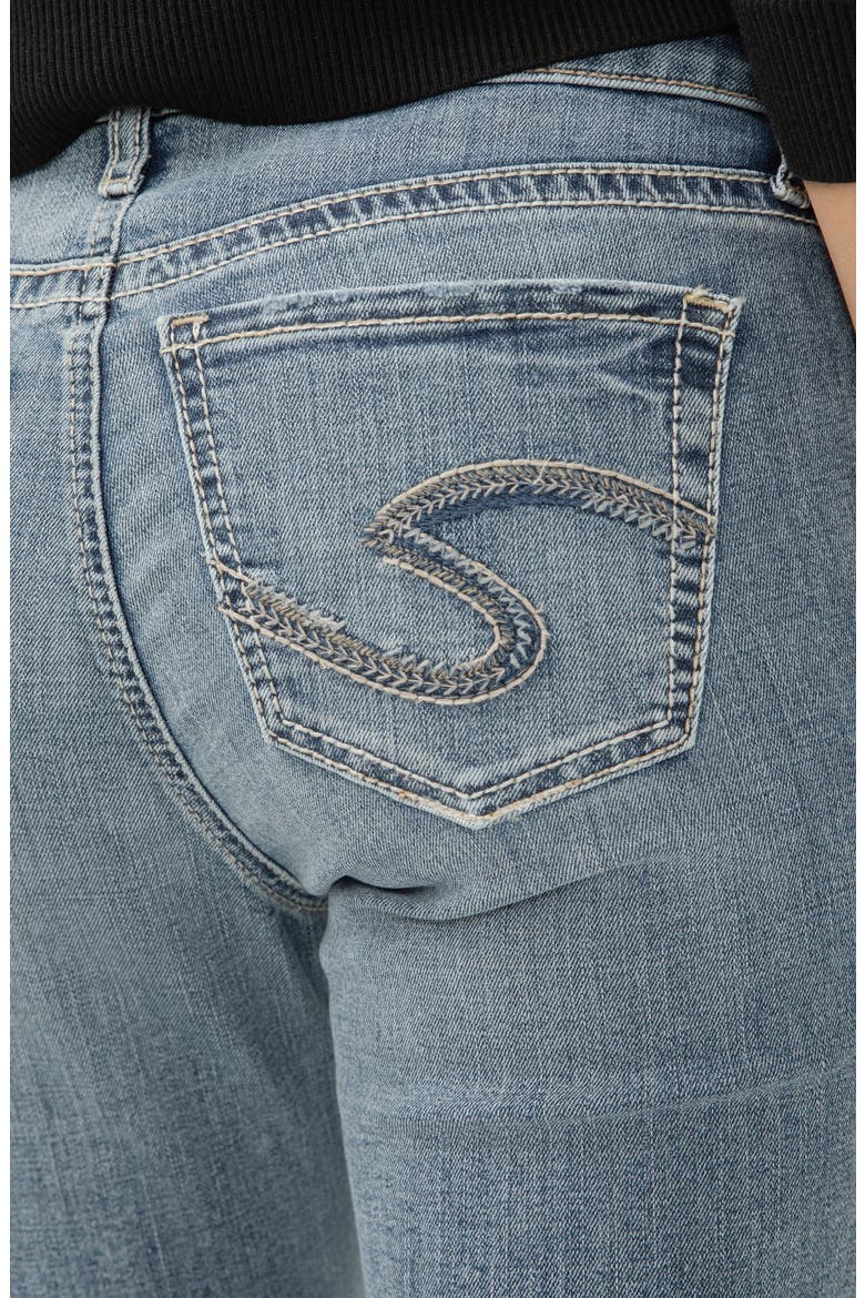 Elyse Slim Straight Leg Jeans, Alternate, color, MELVILLE