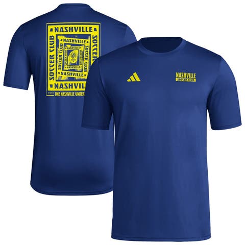 Men's adidas Navy Nashville SC Local Wrap T-Shirt