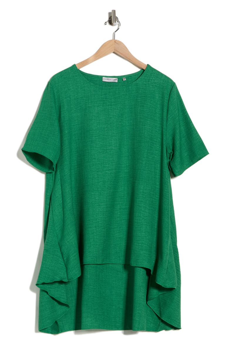 A-Line Tunic Top, Alternate, color, GREEN