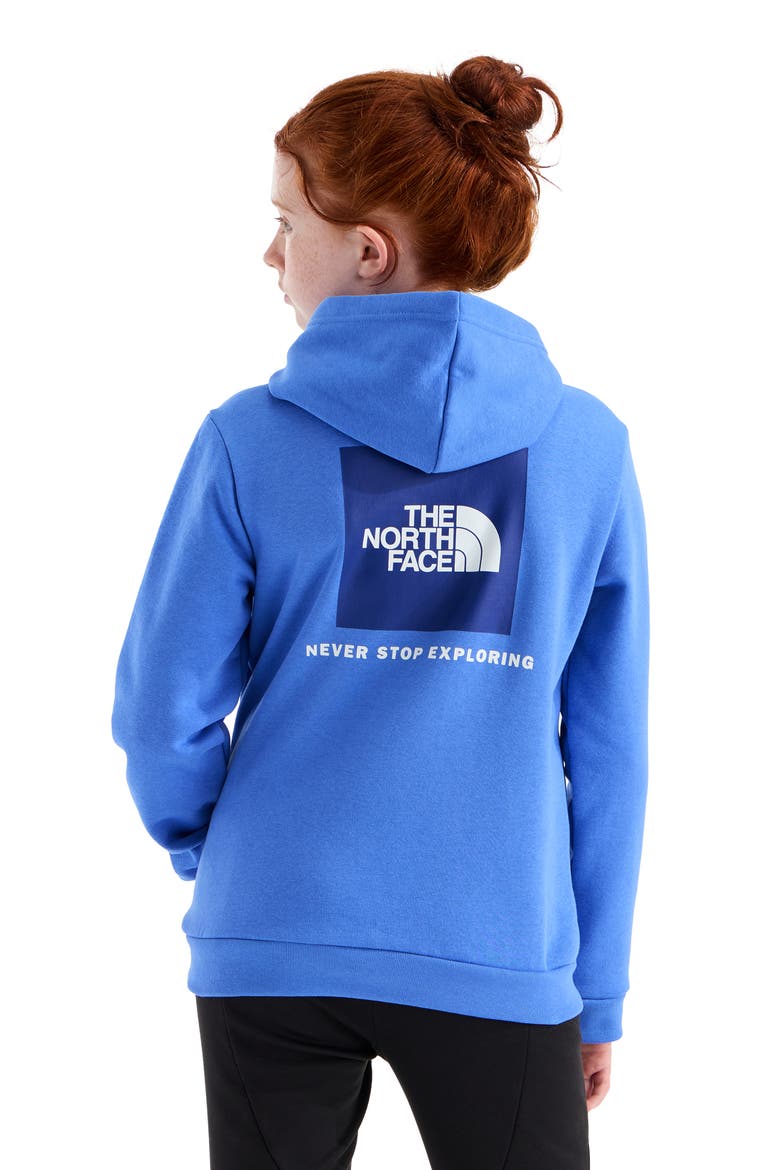 Kids' Evolution Cotton Blend Fleece Hoodie, Alternate, color, ACTIVE BLUE