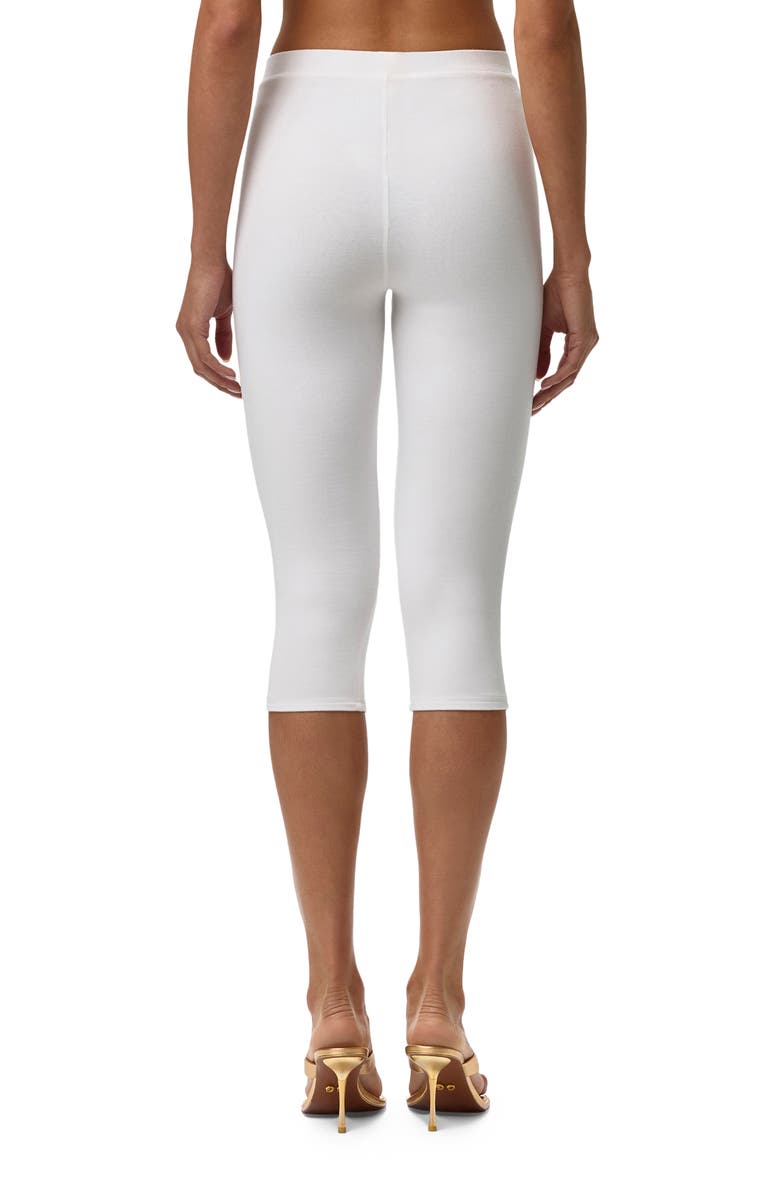 Naked Wardrobe Smooth Capri Leggings, Alternate, color, White
