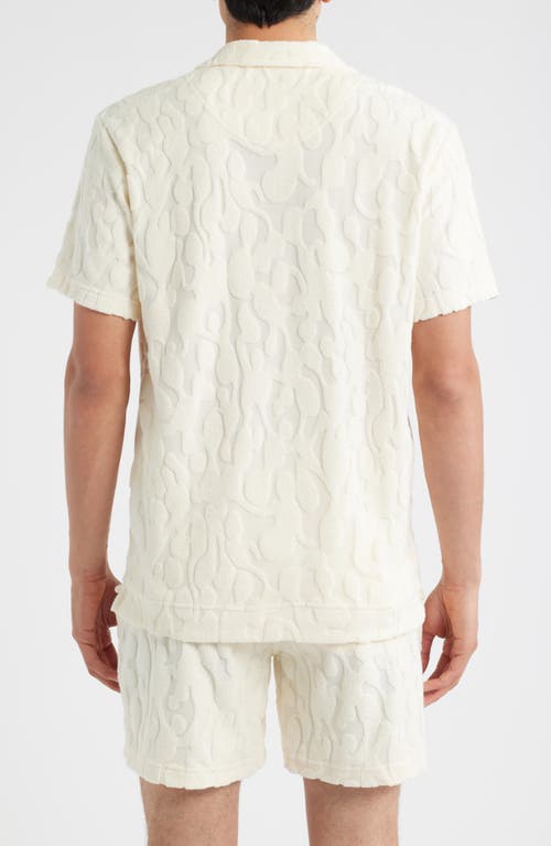 Oas Texture Terry Cloth Polo