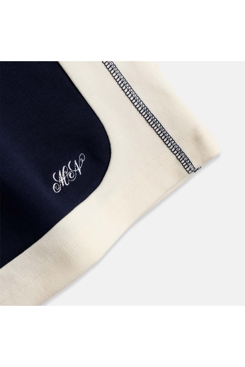 Tennis Shorts, Alternate, color, Navy/White