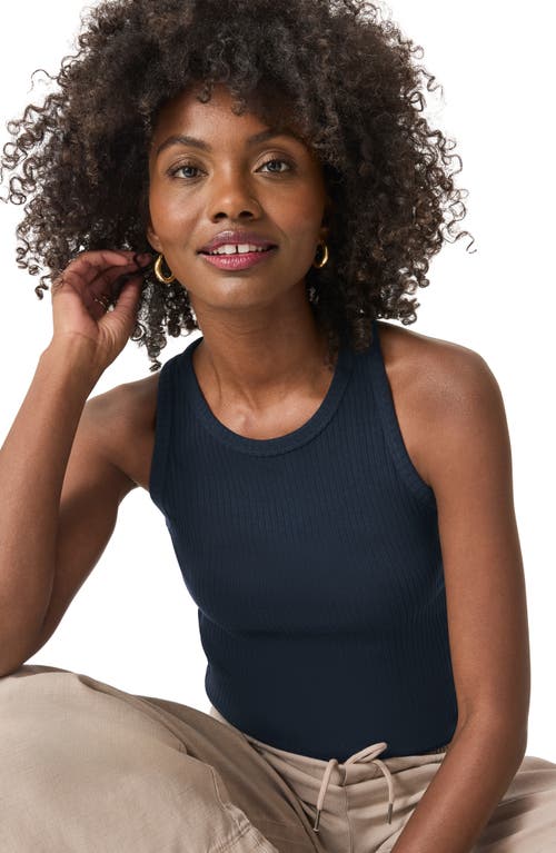 Splendid Supersoft Rib Tank In Navy