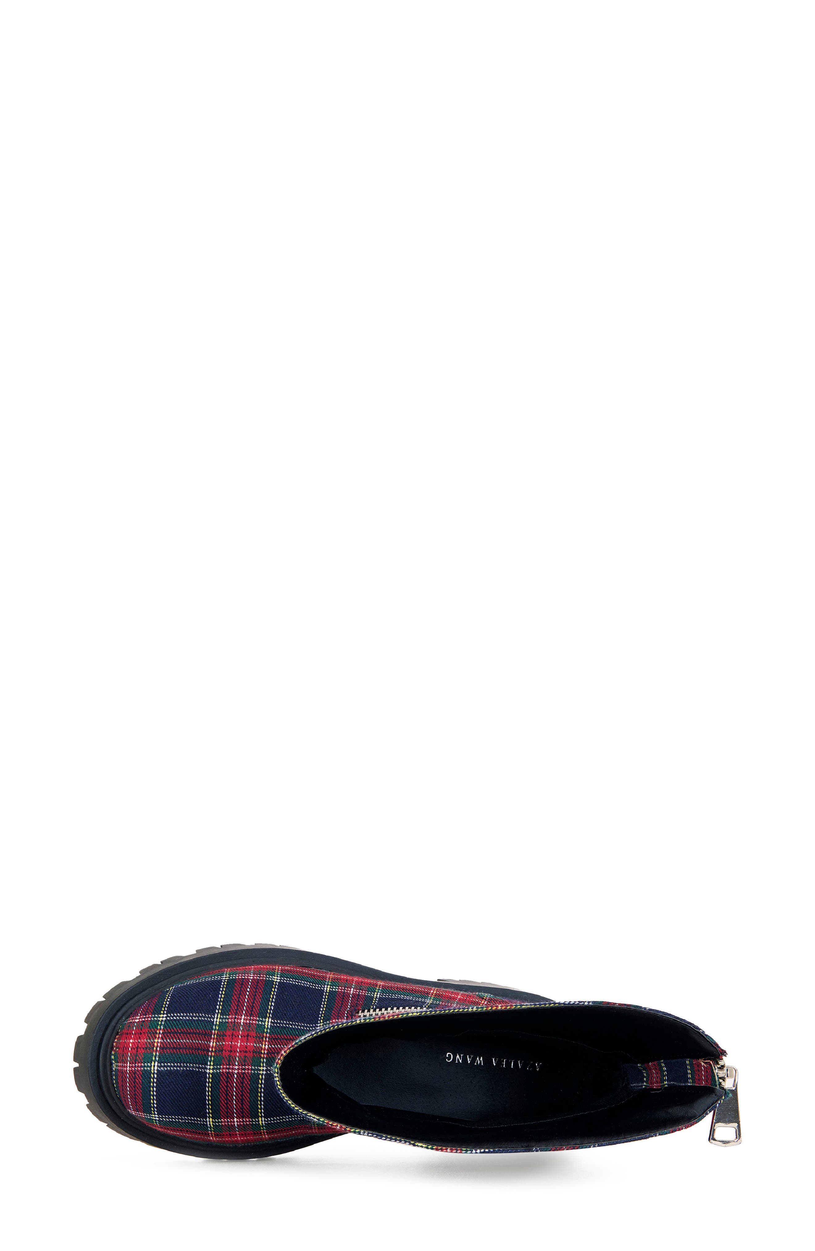 Mohsen Lug Sole Bootie, Alternate, color, RED MULTI