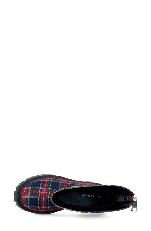 Azalea Wang Mohsen Lug Sole Bootie In Multi