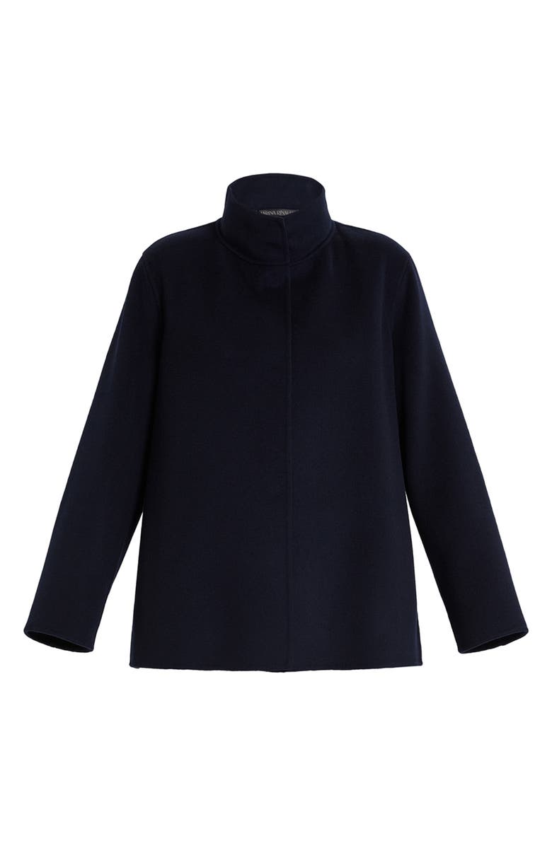 Marina Rinaldi Wool Blend Coat, Alternate, color, 