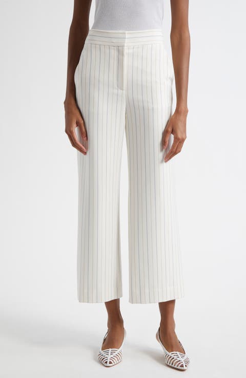 Brixton Stripe Crop Wide Leg Pants