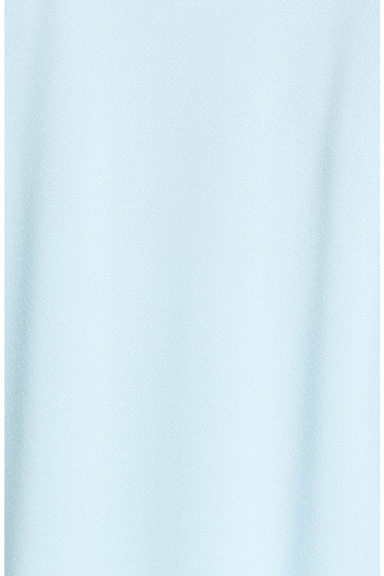Flutter Sleeve Mixed Media Top, Alternate, color, BLUE COOL