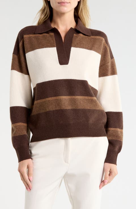 Simmy Stripe Wool & Cashmere Sweater