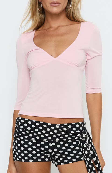 Back to Friends V-Neck Top
