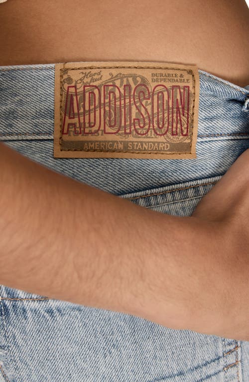 Lucky Brand Addison Ultra Low Rise Flare Jeans In Blue