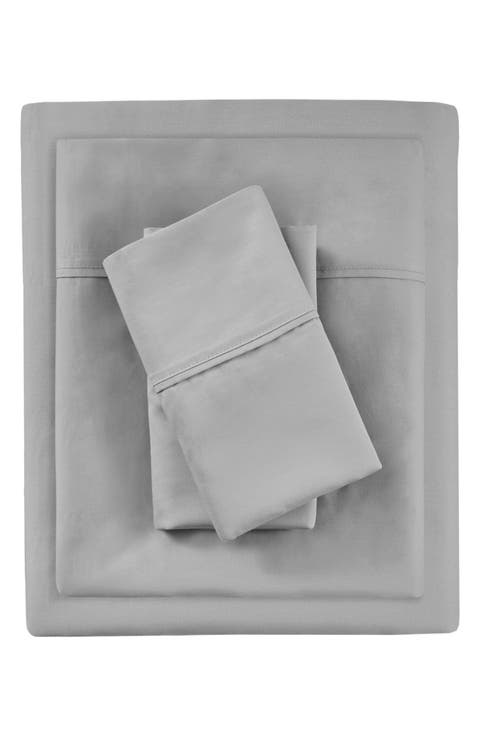 1000 Thread Count Temperature Regulating Antimicrobial 4 Piece Sheet Set