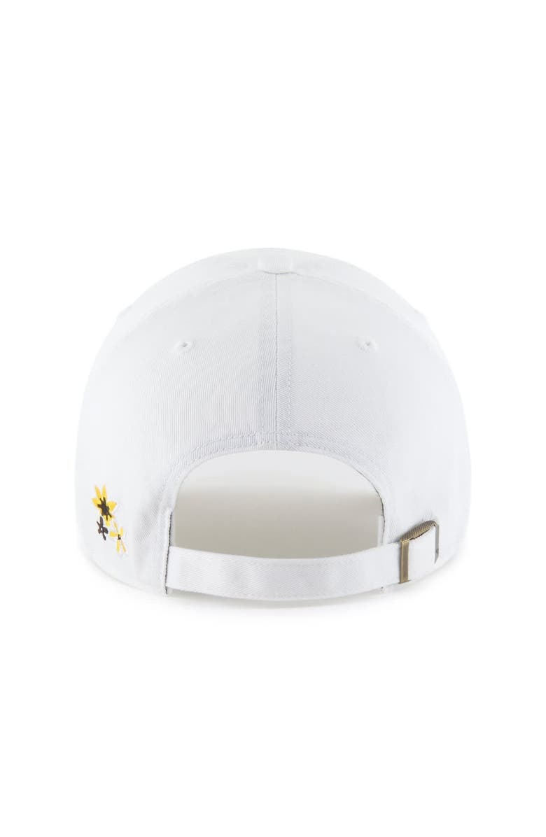 '47 Women's '47 White San Diego Padres Flower Power Clean Up Adjustable Hat, Alternate, color,