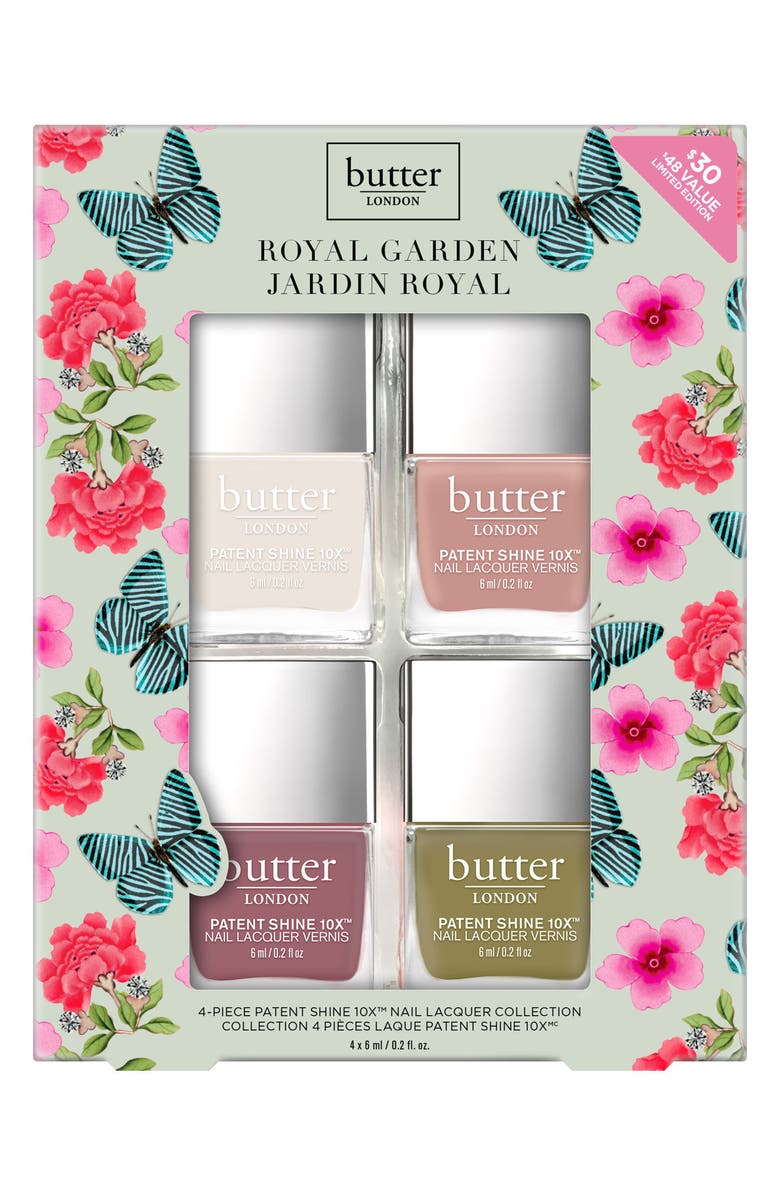 butter LONDON Royal Garden Nail Lacquer Set, Alternate, color,