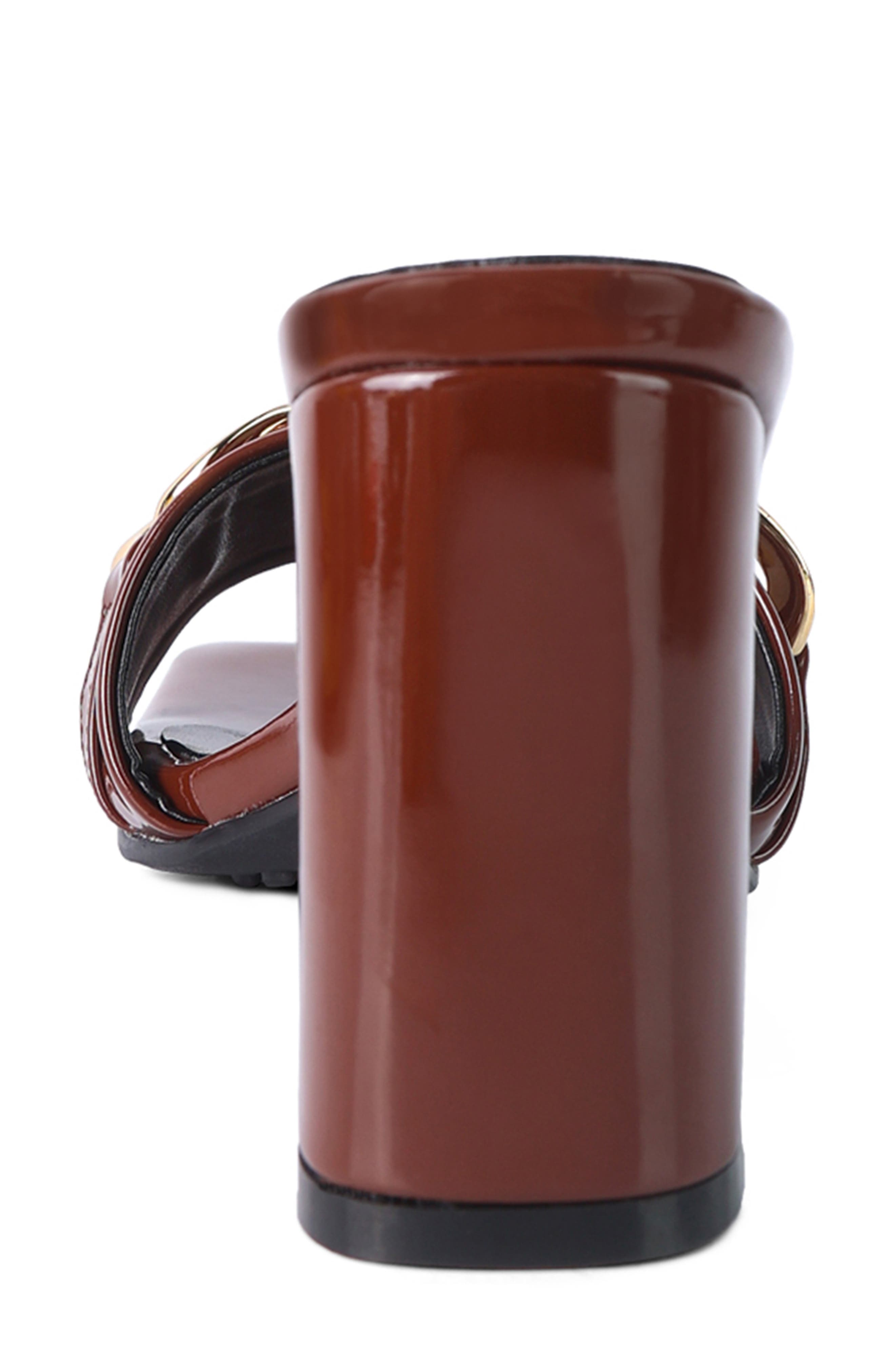 LONDON RAG Playdoll Metal Chain Sandal, Alternate, color, 