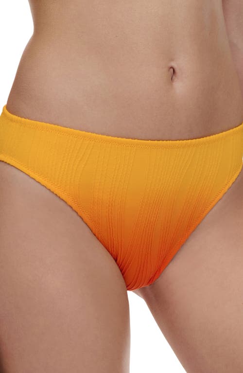 Chantelle Pulp Jacquard Bikini Bottoms In Orange