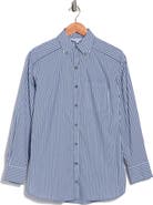Veronica Beard Llyod Cotton Blend Shirt
