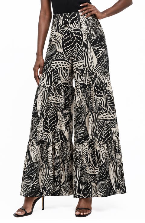 Marry Me Tiered Wide Leg Pull-On Pants