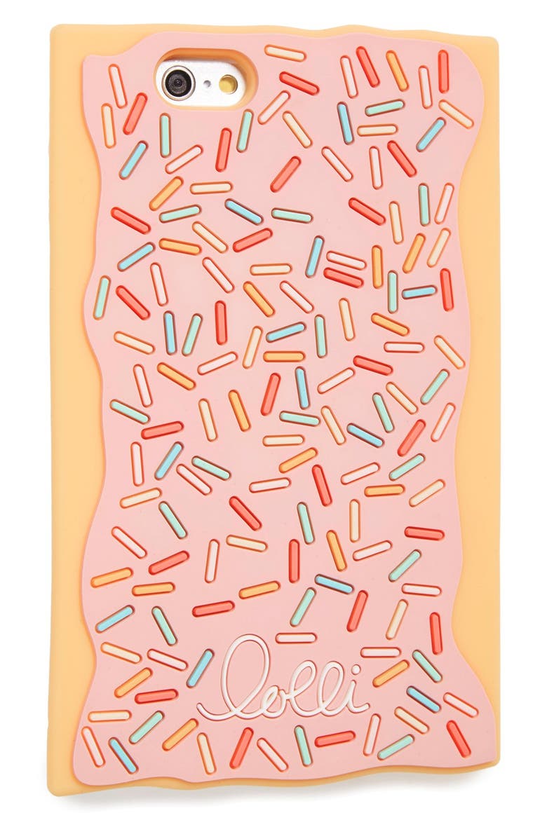 'Sprinkly Snack' iPhone 6 & 6s Case, Alternate, color, PINK