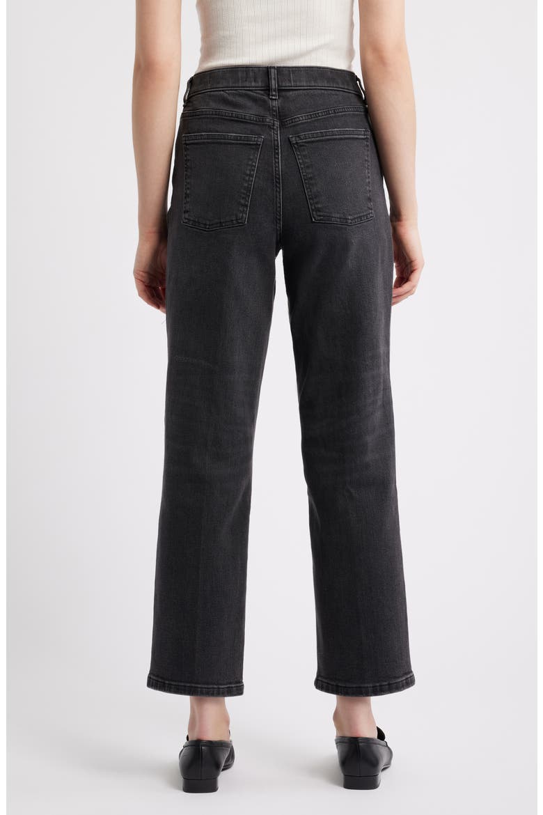 SPANXshape™ Authentic 360 High Waist '90s Straight Leg Jeans, Alternate, color, CARBON