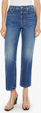 MOTHER Rambler Straight Leg Ankle Jeans