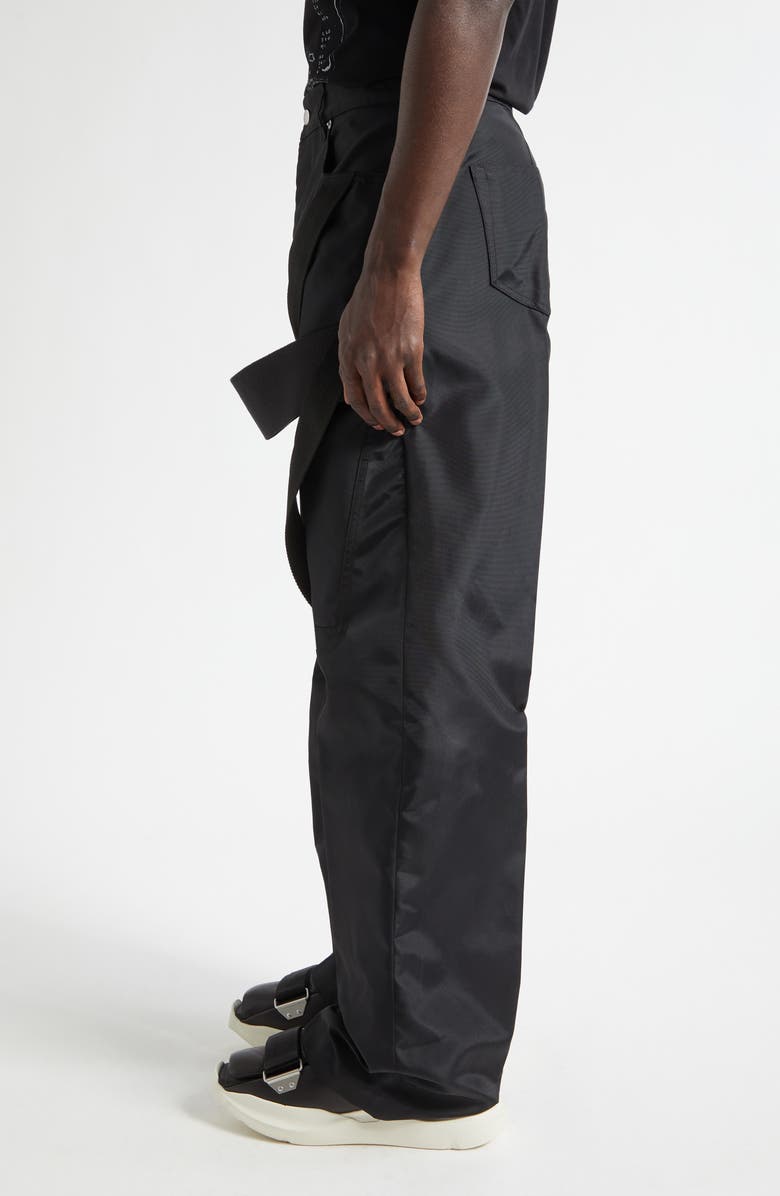 Rick Owens Megastrapped Geth Pants, Alternate, color, Black