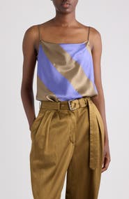 Dries Van Noten Bias Stripe Camisole
