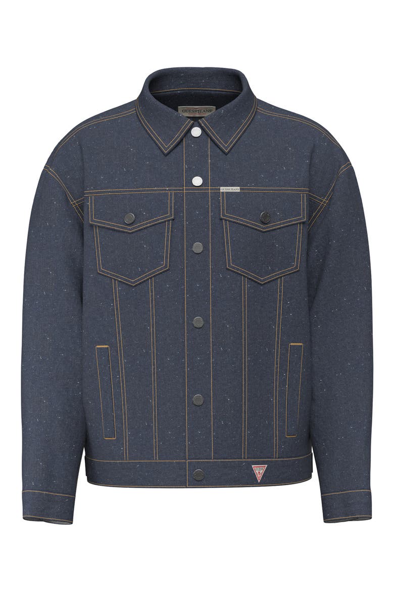 Oversize Trucker Jacket, Main, color, GCS3-LIGHT