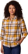Celtic & Co. Peter Pan Collar Checked Blouse