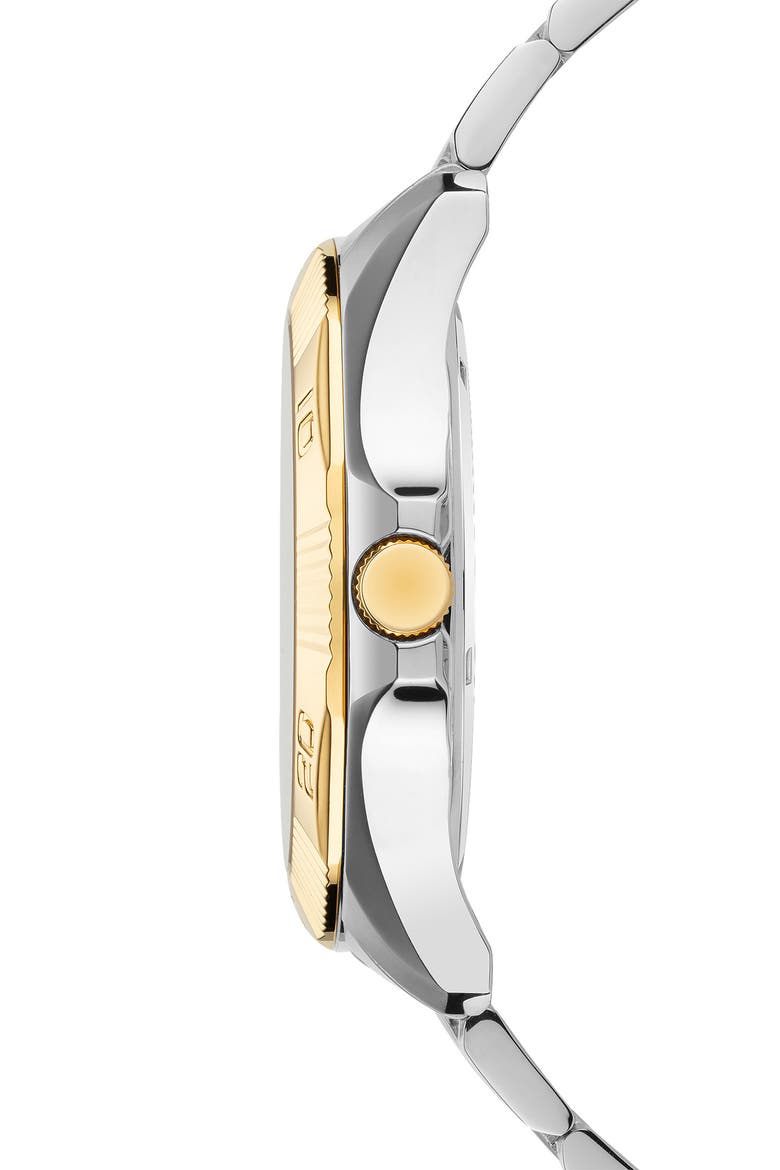Dtla Multifunction Bracelet Watch, 46mm, Alternate, color, TWO TONE