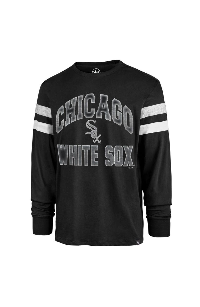 '47 Men's '47 Black Chicago White Sox Irving Long Sleeve T-Shirt, Alternate, color, Black