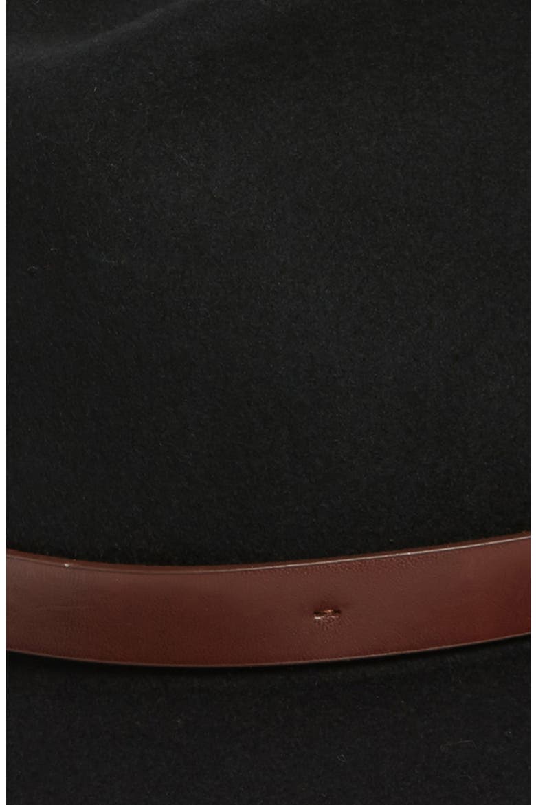 Messer Fedora Hat, Alternate, color, BLACK