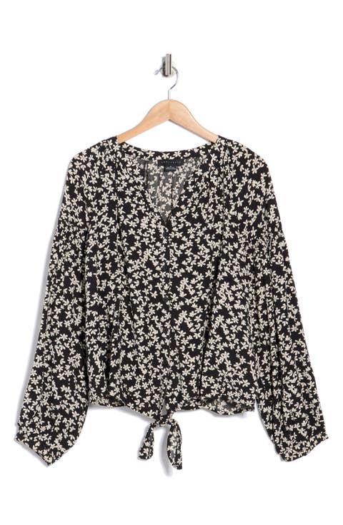 Tie Front Top (Plus)