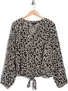 Sanctuary Tie Front Top