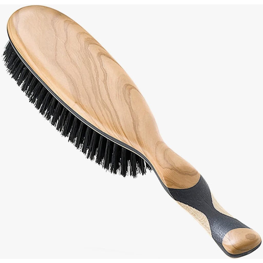 Acca Kappa Olive Wood Clothes Brush In Brown