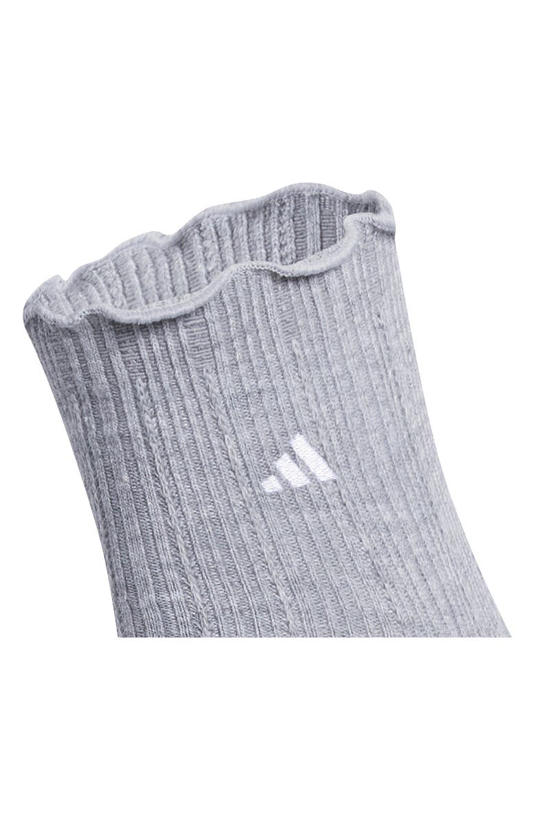 adidas 3-Stripe Superlite Quarter Length Socks, Alternate, color, 