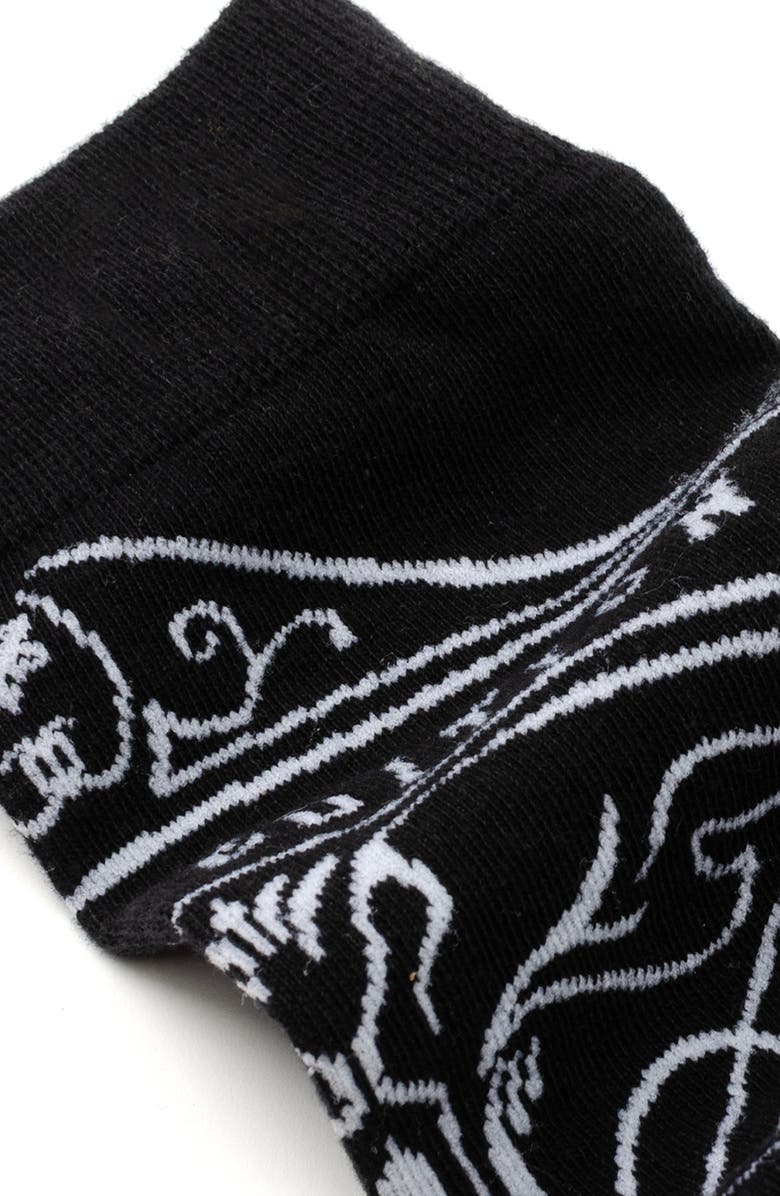 Cufflinks, Inc. 3-Pack Gentlemen's Night Out Crew Socks, Alternate, color, Black Multi