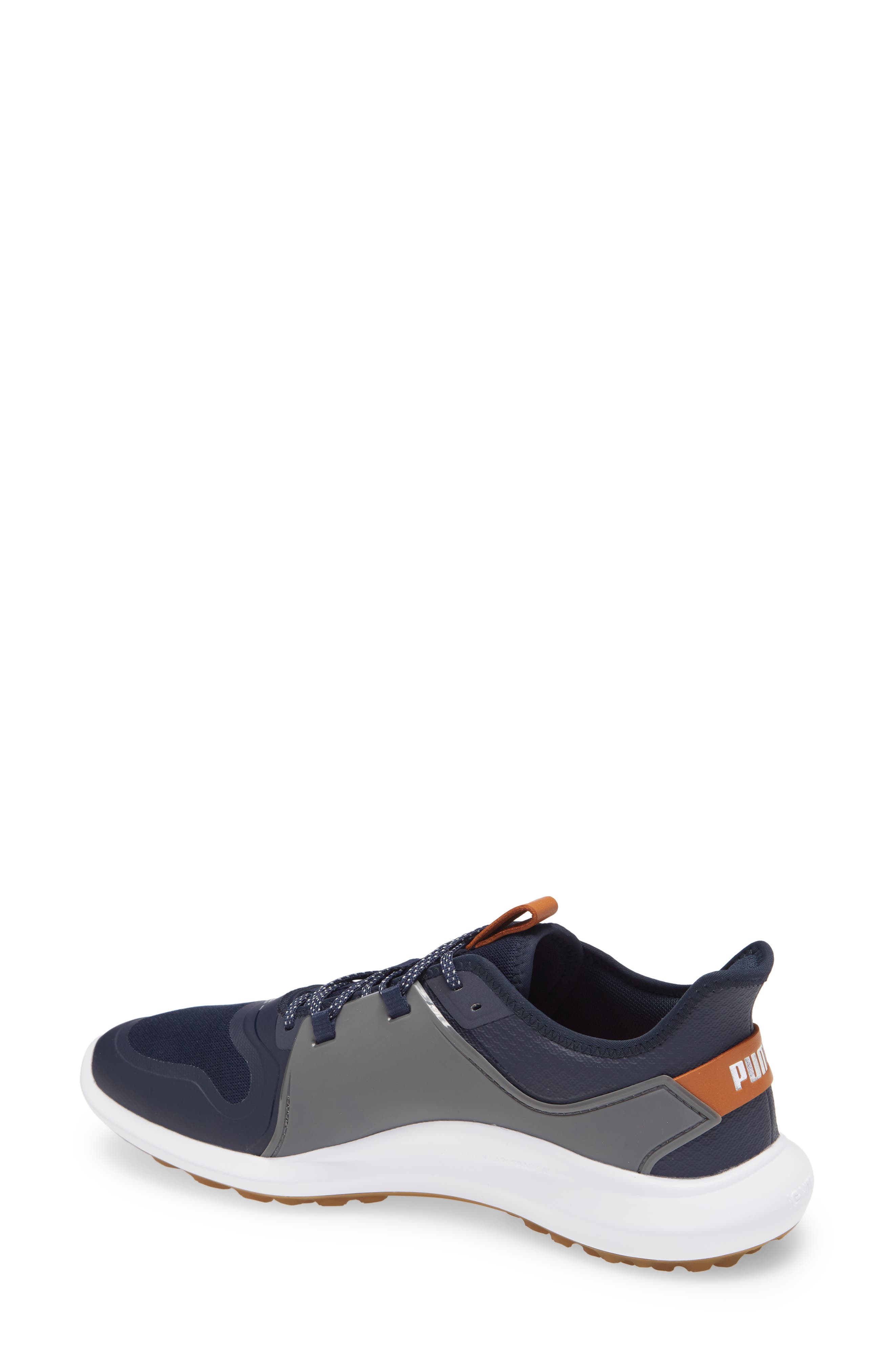 Ignite Fasten8 Waterproof Golf Shoe, Alternate, color, BLUE/ WHITE
