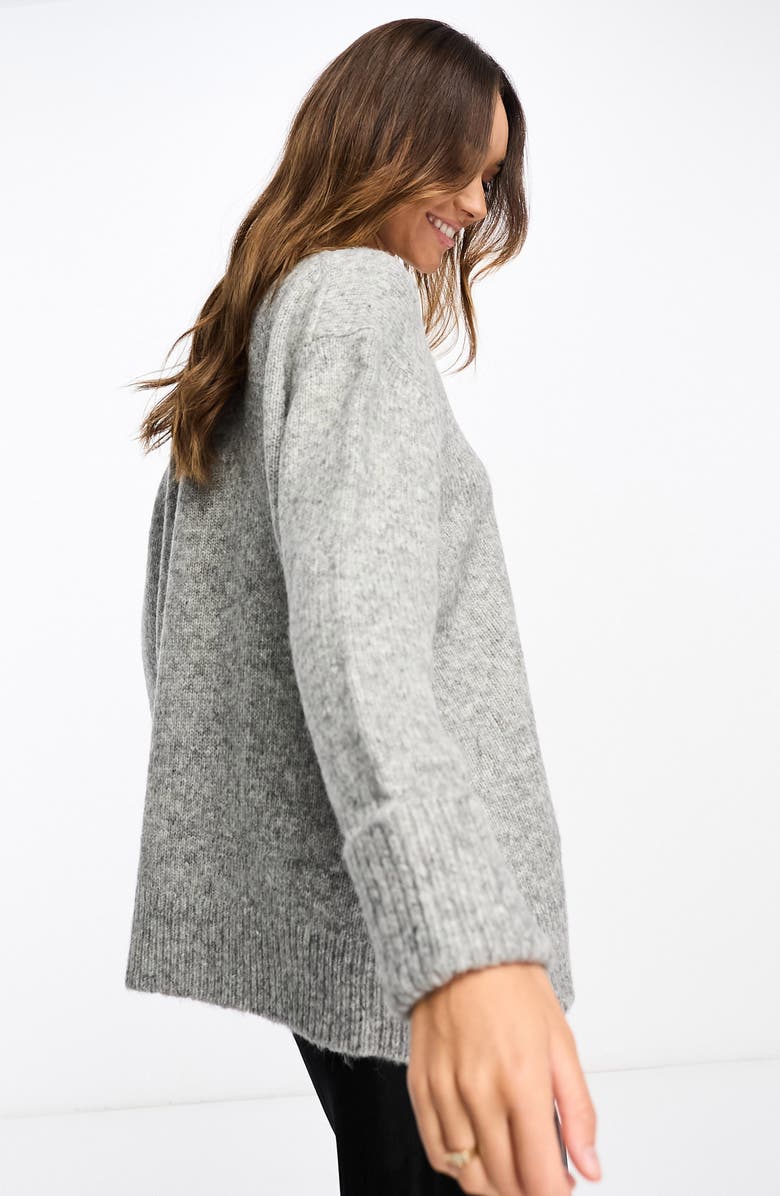 ASOS DESIGN Oversize Crewneck Sweater, Alternate, color,