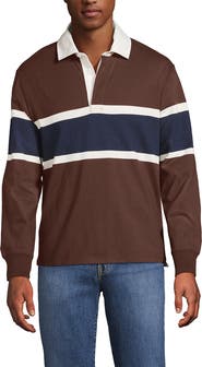 Lands' End Long Sleeve Rugby Shirt