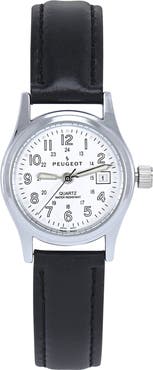 Peugeot Nurses Sports Calendar Leather Watch- 25MM
