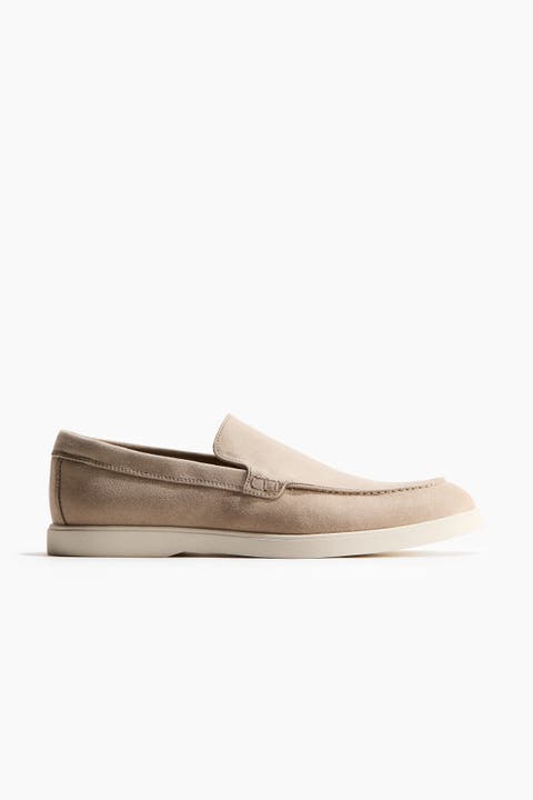 Moccasin-seam Loafers