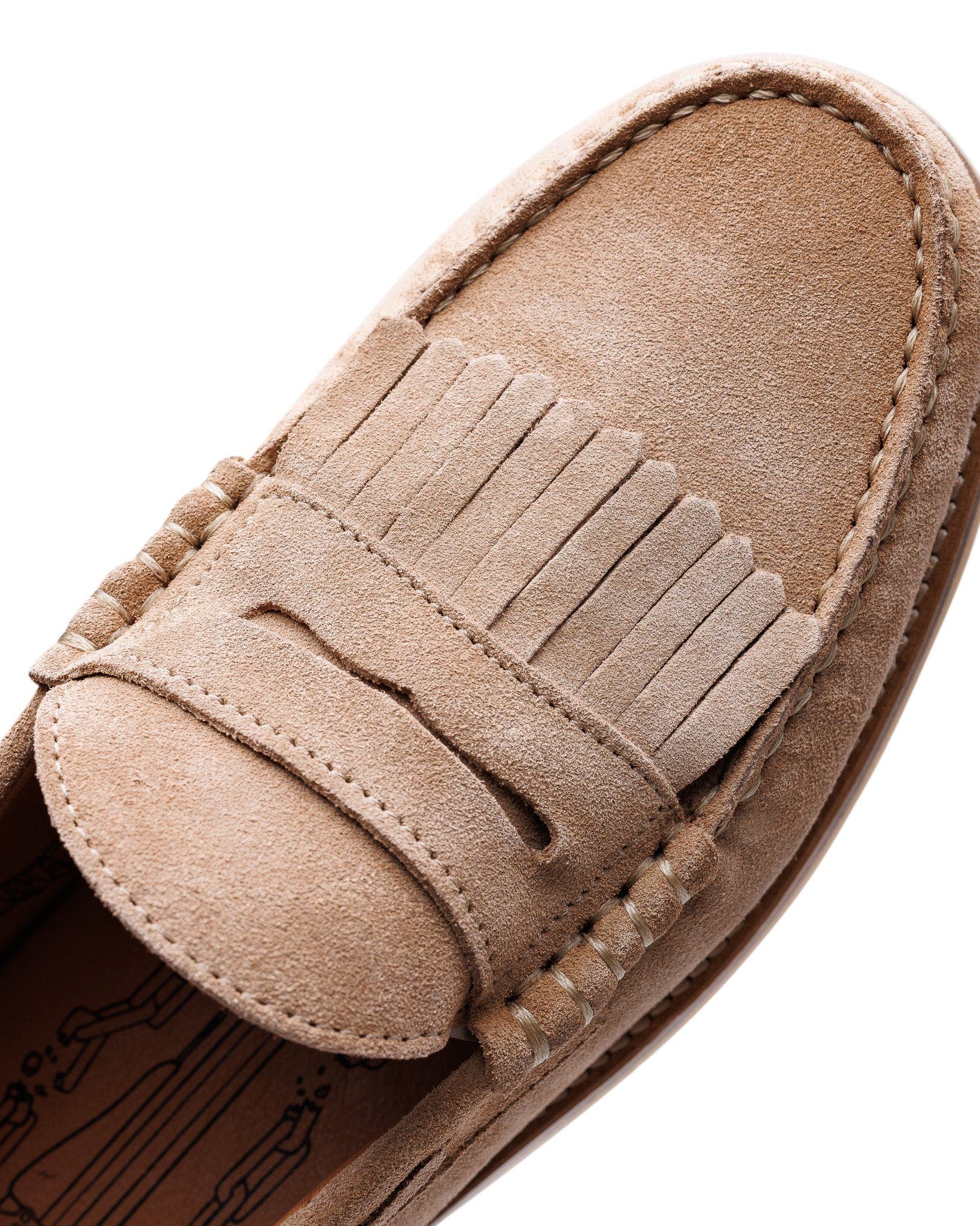 Naked Wolfe Ravello Leather Loafer, Alternate, color, Sughero