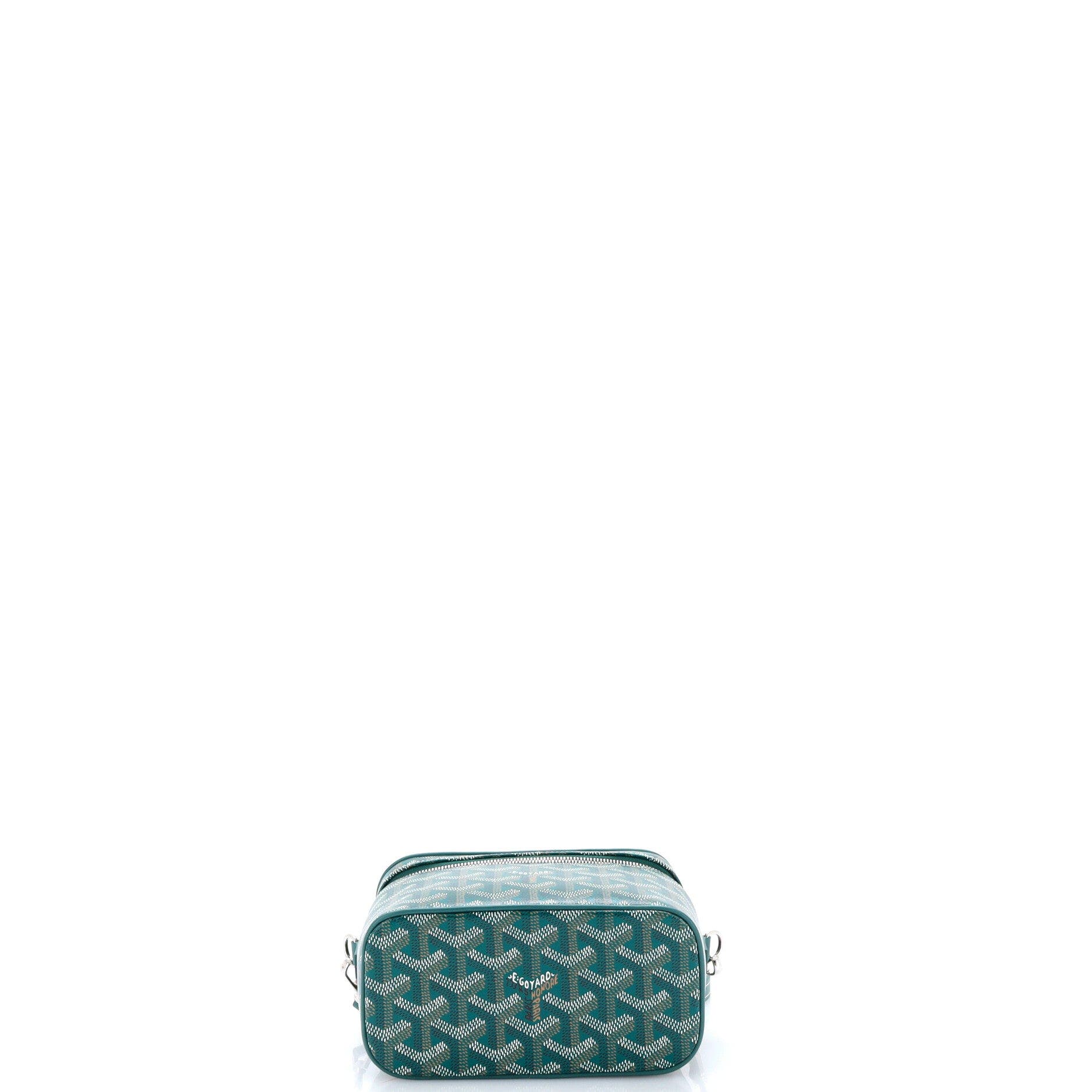 Muse Vanity Case Coated Canvas Mini, Alternate, color, Green