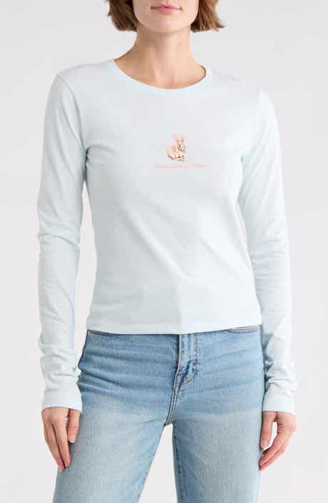 Hi Res Snow Bunny Long Sleeve Graphic T-Shirt