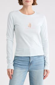 Hi Res Snow Bunny Long Sleeve Graphic T-Shirt