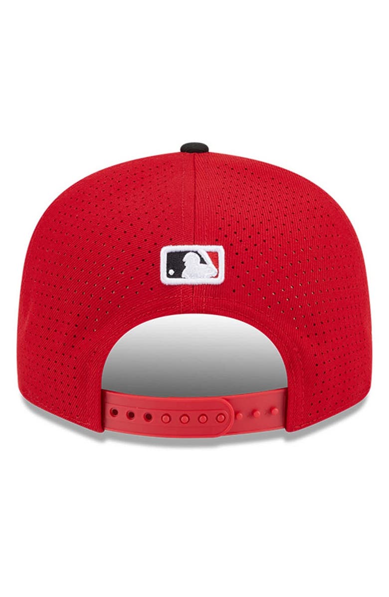 New Era Men's New Era Red/Black Cincinnati Reds 2025 MLB All-Star Game Side Patch 9FIFTY Snapback Hat, Alternate, color,